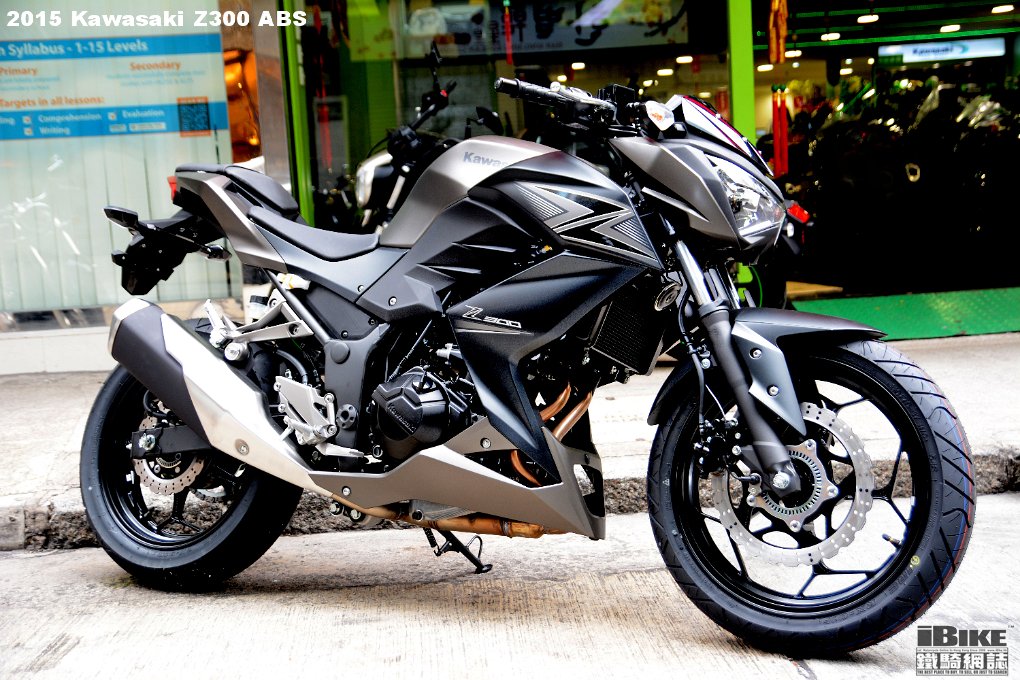 2015 Kawasaki Z300 ABS - Black